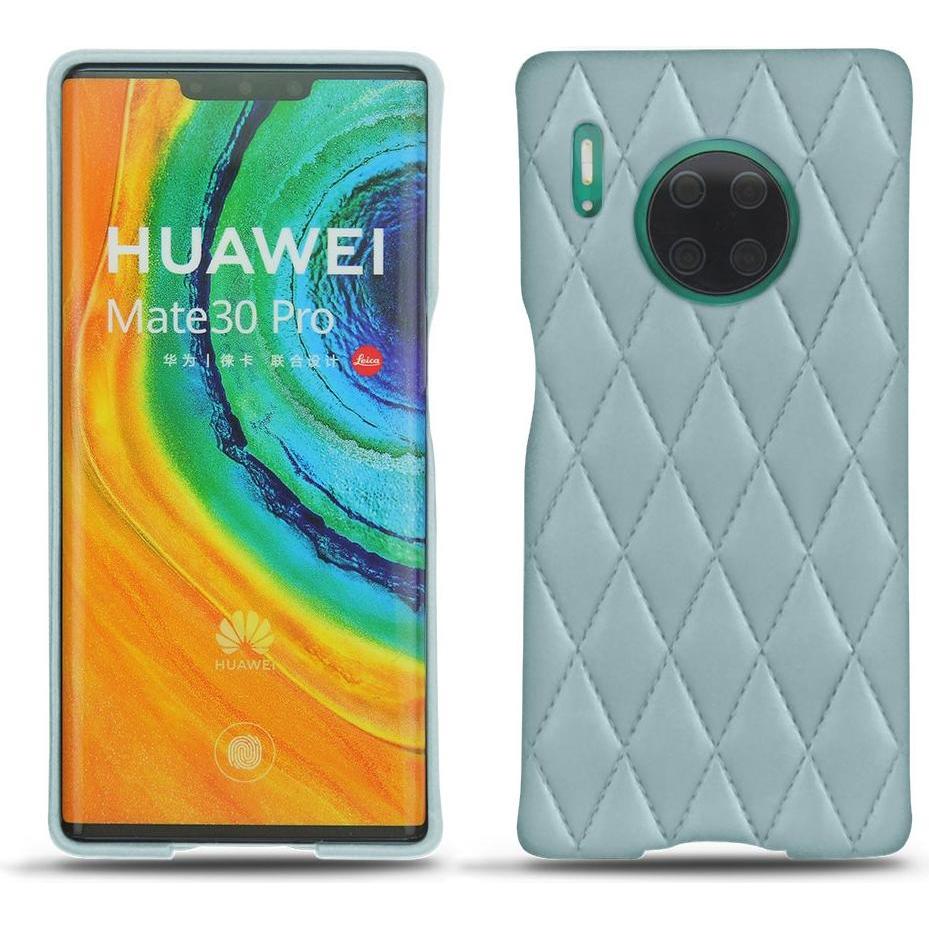 Noreve Lederschutzhülle (Huawei Mate 30 Pro), Smartphone Hülle, Blau