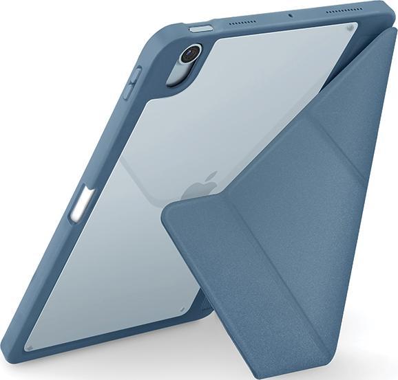 Actual product image Uniq etui Moven iPad Air 11" (2024) niebieski/stone blue (Apple iPad Air 11 2024, Apple iPad Air 11 2025, Apple iPad Air 11 2026)