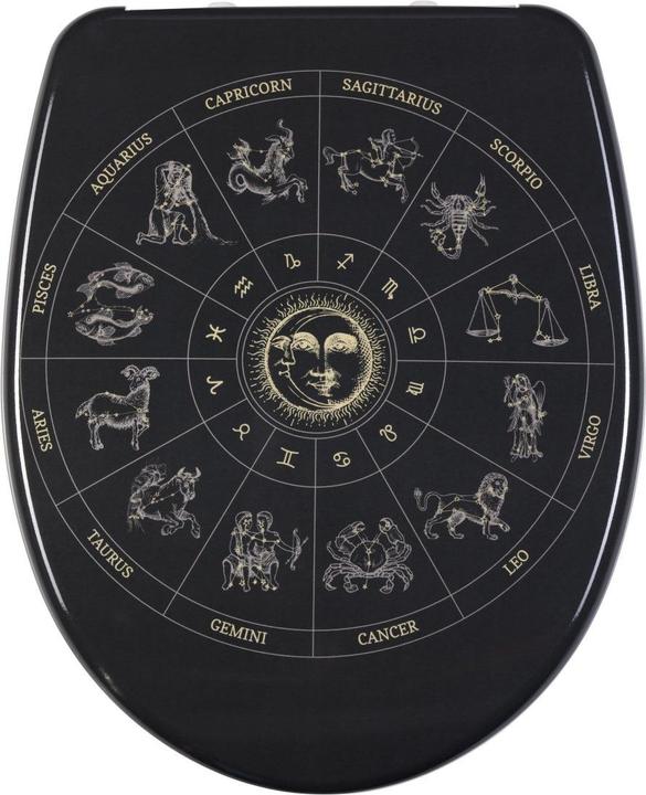 Schwarz mit Dekor oben, Weiss unten und Ring