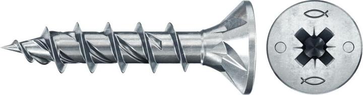 Actual product image Fischer Fisc Power-Fast II 5.0x25 SK VG PZ 50 670390 (50 Screws per piece)