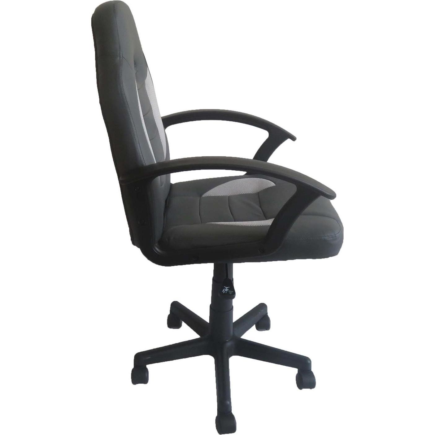 Thumbnail - HTI-Living, Bürostuhl, Schreibtischstuhl höhenverstellbar Daytona Junior Anthrazit-Grau