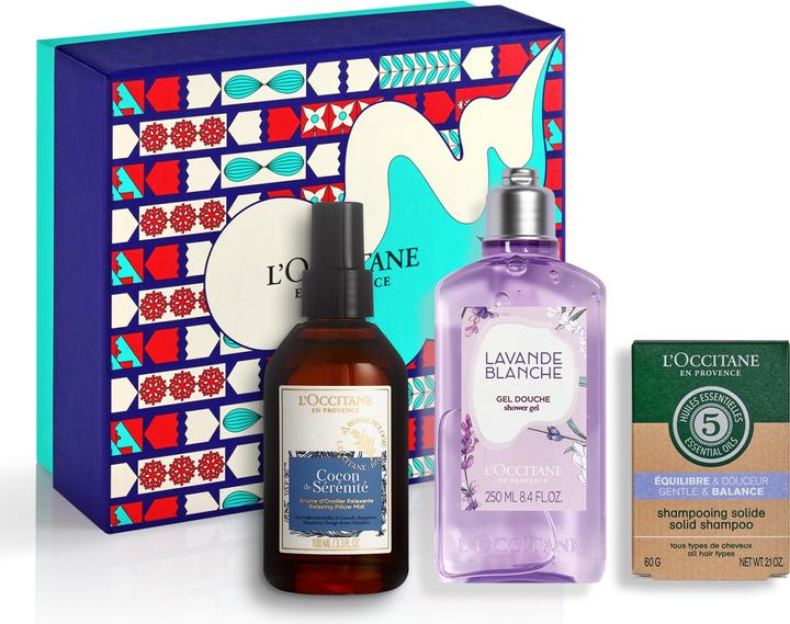 Image du produit L'Occitane Coffrets Noël 2023 Cocooning (Set soin du corps, Kit de soins capillaires)
