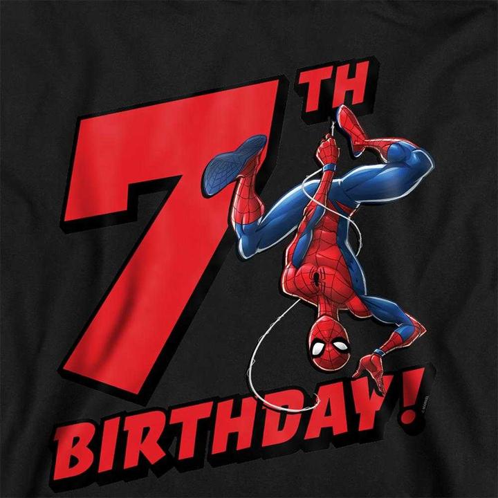 Produktbild Spiderman Kapuzenpullover Zum Überziehen 7. Geburtstag (128)