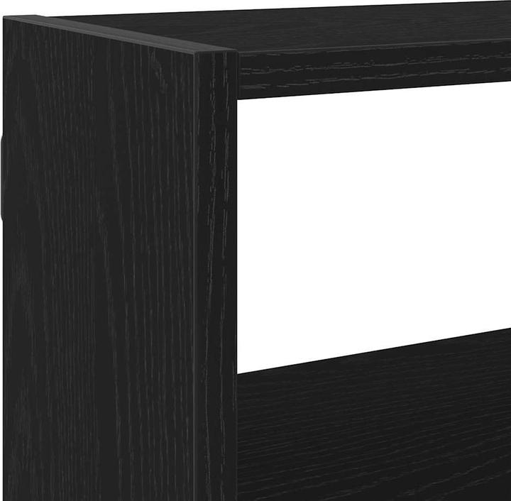 Image du produit vidaXL Étagère cube 7 compartiments Noir Bois composite (100 x 18 x 100 cm)