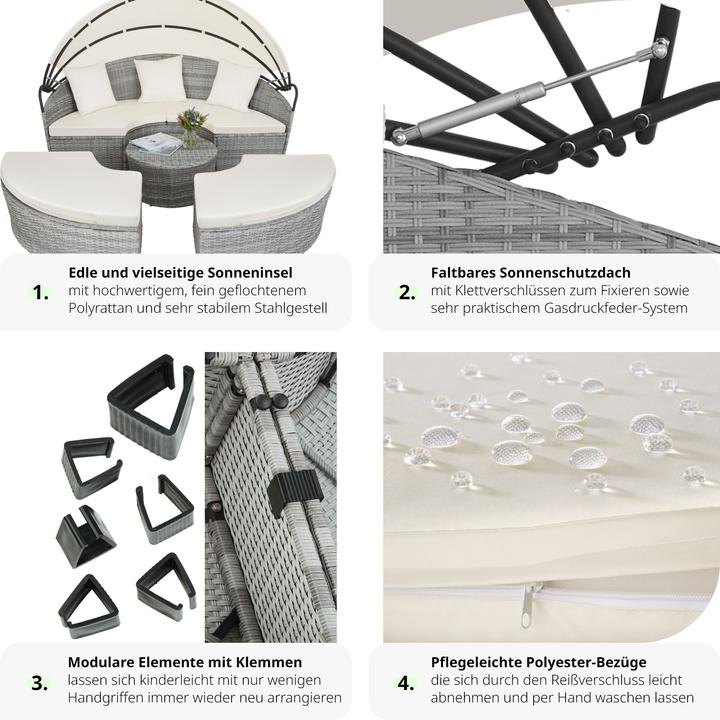 Actual product image tectake Santorini