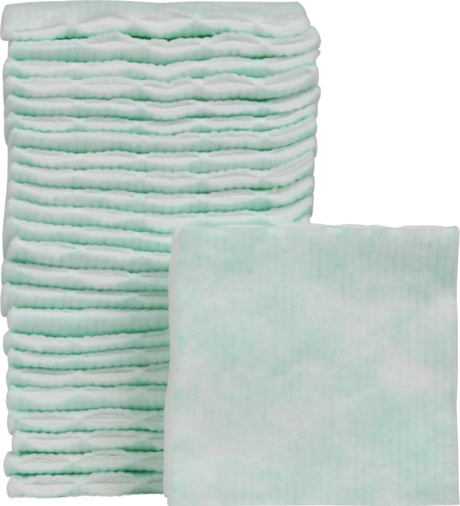 Actual product image Cotton Plus Cleansing pads 2in1 with integrated aloe vera cleansing milk