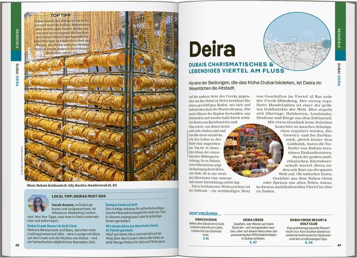 Produktbild Reiseführer Dubai & Abu Dhabi (Deutsch, Sarah Hedley Hymers, Hayley Skirka, Christabel Lobo, Natasha Amar, 2024)