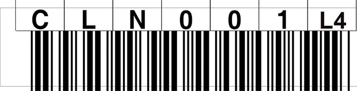 Produktbild Astar CLN horiz. CLN001-CLN020 L4 LTO Cleaning Label