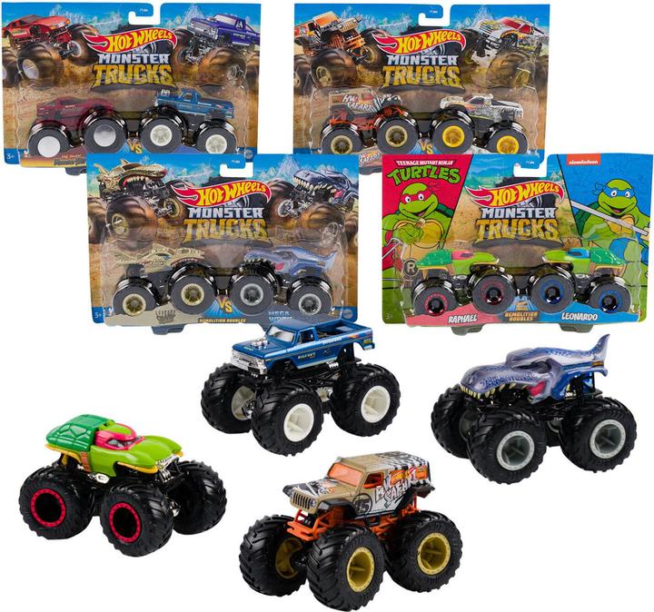 Actual product image Hot Wheels Monster trucks, Die-Cast