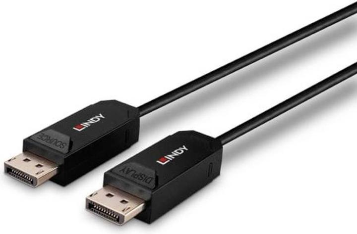 Produktbild Lindy 20m Fibre Optic Hybrid DP 2.0 UBHR10 Kabel 40Gbps, bis 8K60 (20 m, DisplayPort, 2.0)