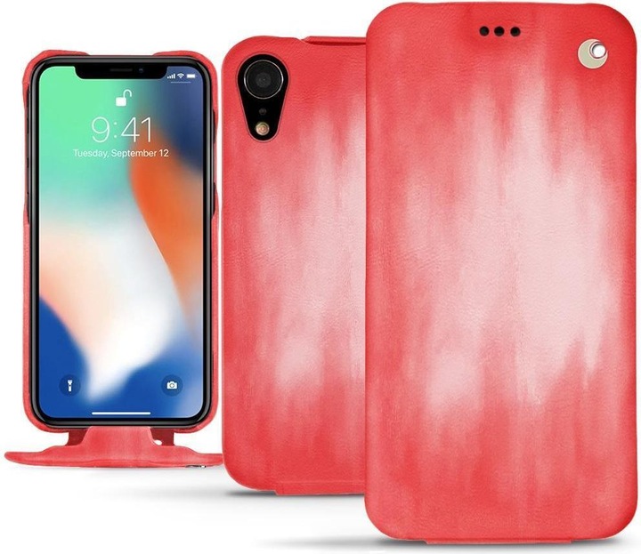 Actual product image Noreve Leather cover vertical (Apple iPhone XR)