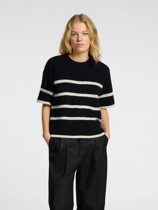 Produktbild Selected Femme Kurzarm Wollgemisch Oberteil (3XL)