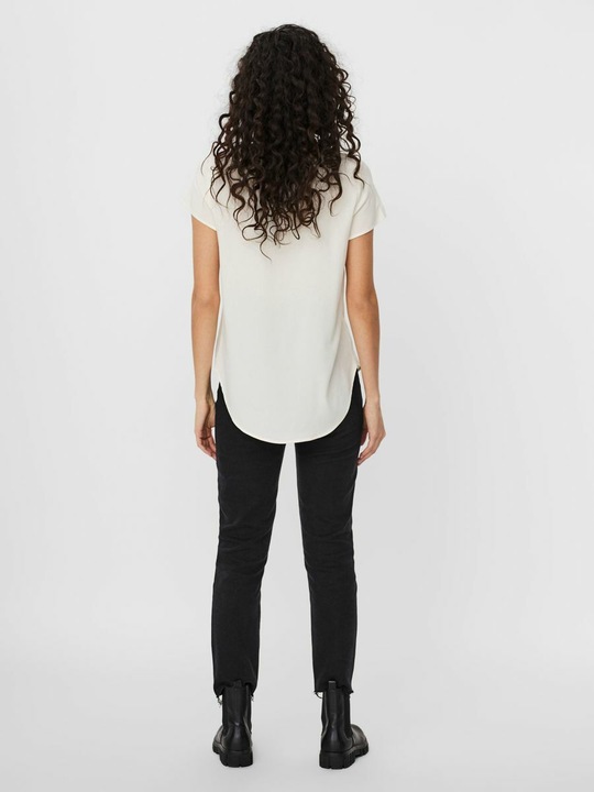 Immagine prodotto Vero Moda Top con collo rotondo e maniche corte (M)