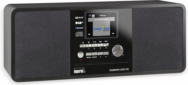 Imperial Dabman i200 CD (Web radio, DAB+, VHF, FM, Bluetooth, Wi-Fi)
