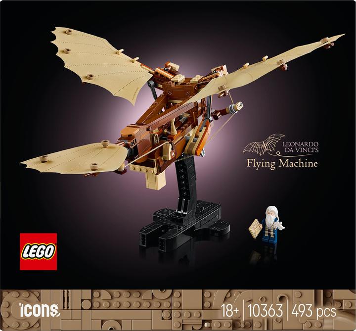 Image du produit LEGO Die Flugmaschine von Leonardo da Vinci (10363, LEGO Icons)