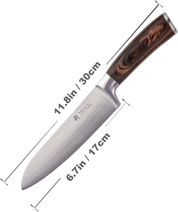Actual product image Wakoli Damastmesser (17 cm)