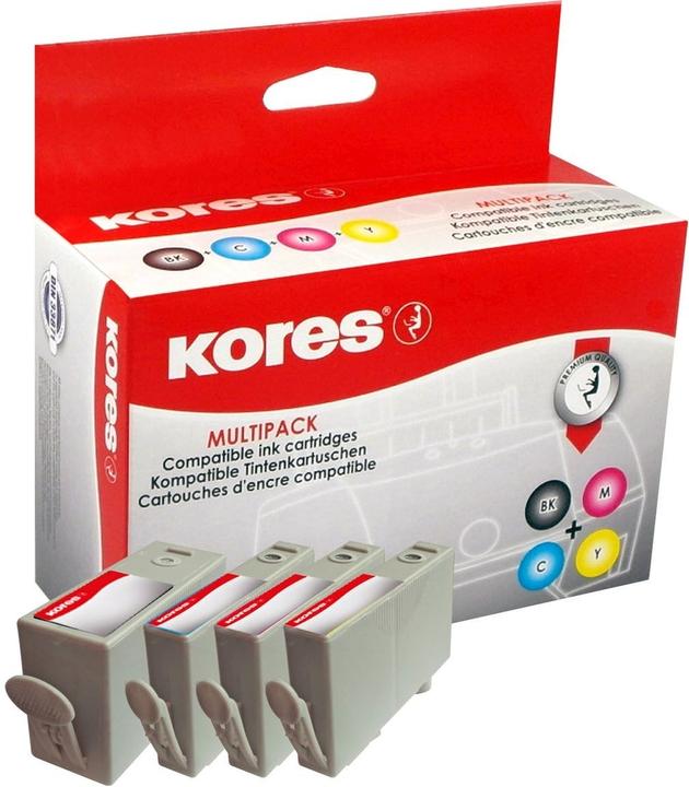 Produktbild Kores Tinte kompatibel CMYBK Orig.Nr. C2N92AE KOR (BK, Color)