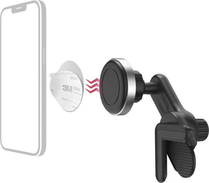 Immagine prodotto Hama Handyhalterung für Tesla Model 3/Y, magnetisch, 360 Grad drehbar, universal