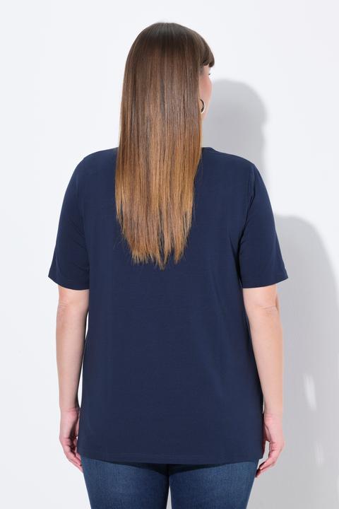 Produktbild Ulla Popken T-Shirt, Möwe, Classic, Carree-Ausschnitt, Halbarm (58)
