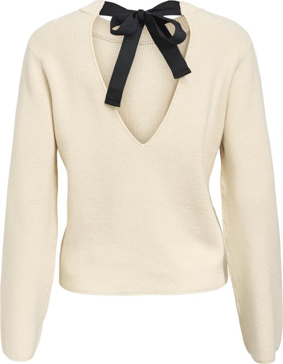 Produktbild Object Schleifenverzierter Strickpullover (L)