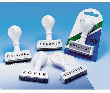 Produktbild Wedo Textstempel
