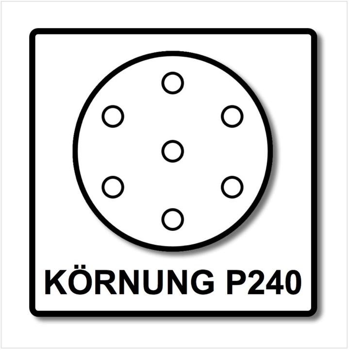 Immagine prodotto Festool STF D225/8 Disco abrasivo 225 mm P240 GR / 25 Granat - 25 pz. ( 499642 ) per PLANEX 225 EQ (240)