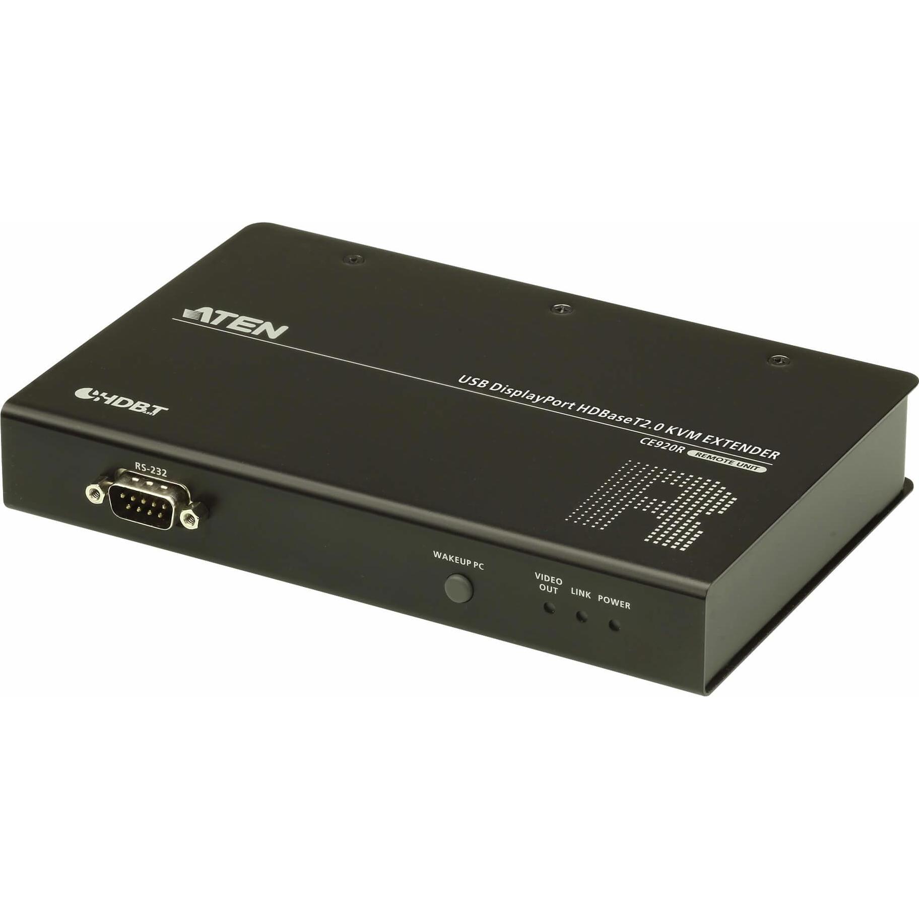 Aten CE 920 Unità locali e remote, Switch KVM, Nero