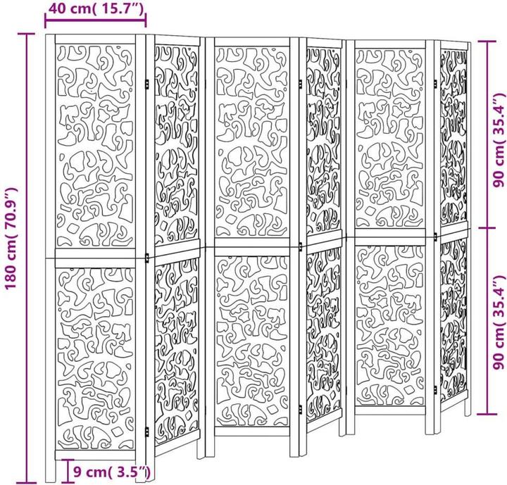 Immagine prodotto vidaXL Paravent