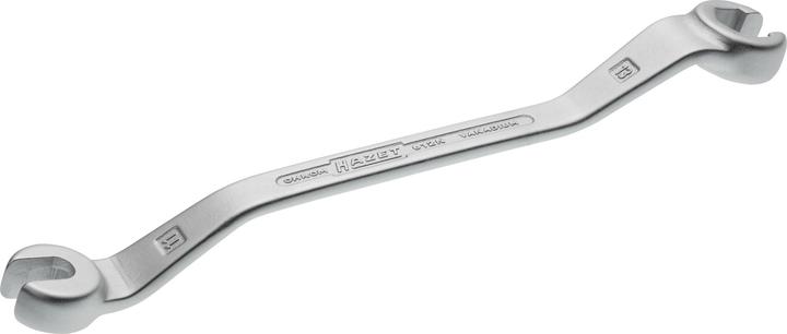 Produktbild HAZET Doppel-Ringschlüssel ∙ offen 612N-11X13 ∙ Aussen Sechskant Profil ∙ 11 x 13 mm (11 mm, 13 mm)