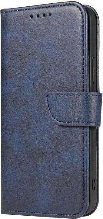Produktbild Hurtel Magnet Case elegant case case cover with a flap and stand function Poco M4 Pro 5G blue (Xiaomi Poco M4 Pro 5G)