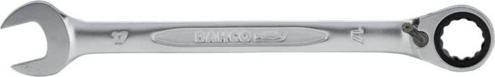 Produktbild Bahco 27-mm-Knarren-Ring-Maulschlüssel, verchromt, 359 mm (27 mm)