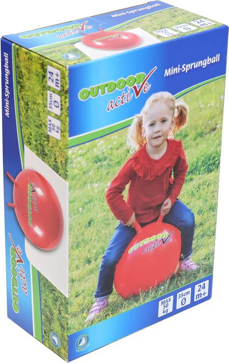 Outdoor Active Balle de saut rouge, #35 cm