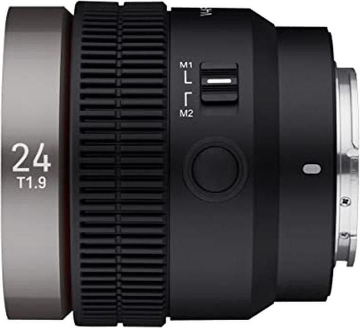 Actual product image Rokinon 24mm T19 Full Frame Wide Angle Cine Auto Focus Lens for Sony E CAF24NEX (Sony E, full size)