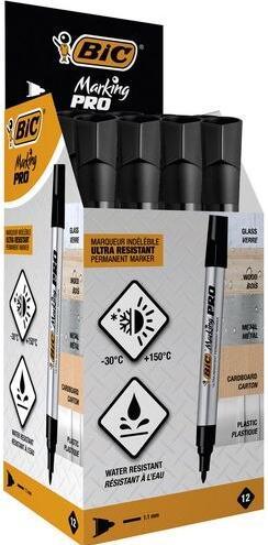 Produktbild Bic 964800 (Schwarz, 1.10 mm, 12 x)