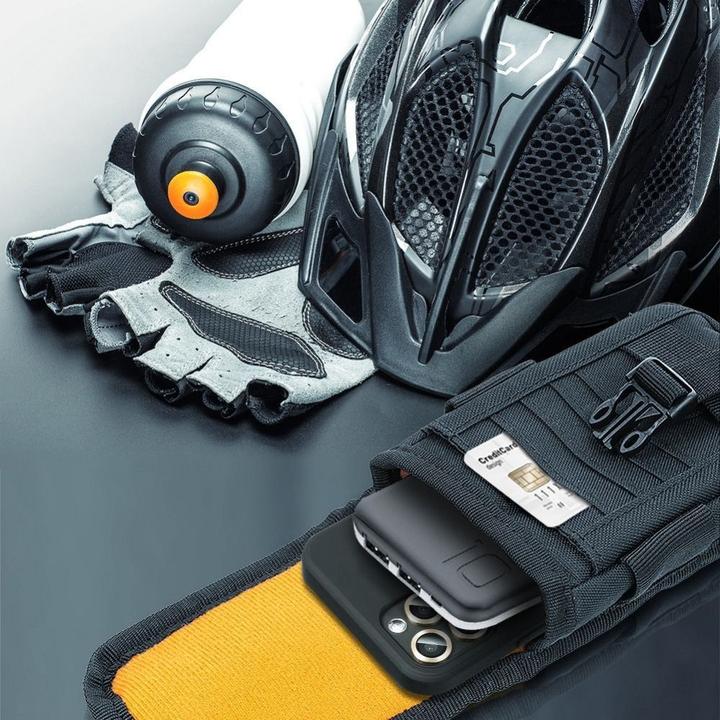 Immagine prodotto OEM Bicycle accessory TRAVEL universal holster for belt / backpack black