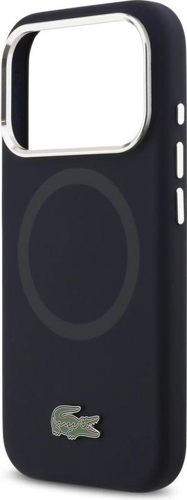 Immagine prodotto Lacoste Case Silicone Metal Logo MagSafe for iPhone 17 Pro navy blue (Apple iPhone 17 Pro)