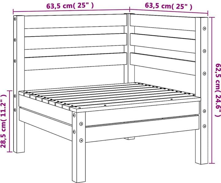 Produktbild vidaXL Dawson