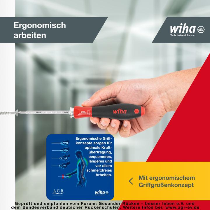 Produktbild Wiha Set SYSTEM 4 (Innensechskant, Phillipps-Kreuzschlitz (PH), Schlitzschrauben, TX)