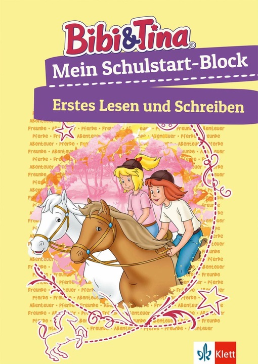 Produktbild Bibi & Tina Mein Schulstart-Block. Erstes Lesen und Schreiben ab 5 Jahren (Deutsch, 2017)