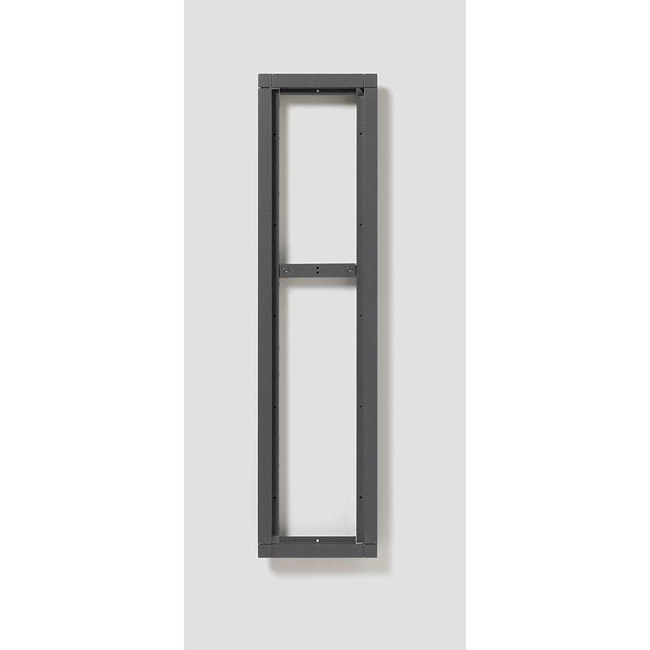 Siedle, Accessori sicurezza degli edifici, S. & Soehne telaio combinato grigio scuro-mica KR 611-5/1-0 DG
