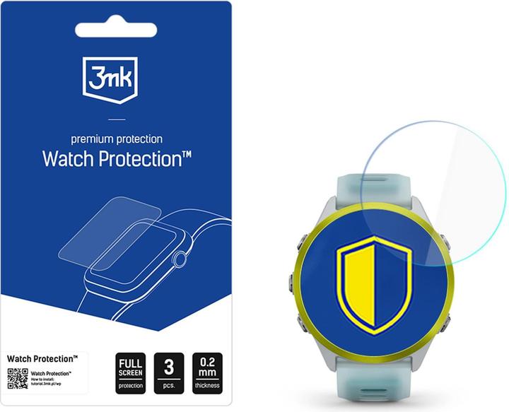 Produktbild 3MK Watch Protection ARC Smartwatch-Displayschutzfolie für Garmin Forerunner 570 (47 mm)