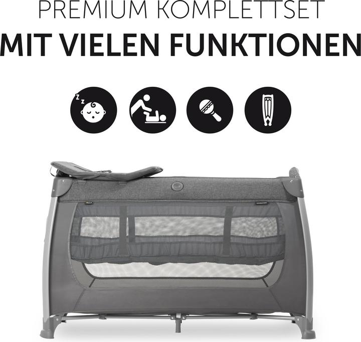 Produktbild Hauck Play N Relax Center Melange Charcoal