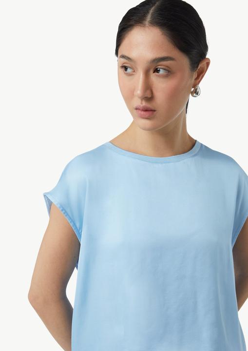 Immagine prodotto Comma T-Shirt Blusenshirt mit Satin-Front (44)