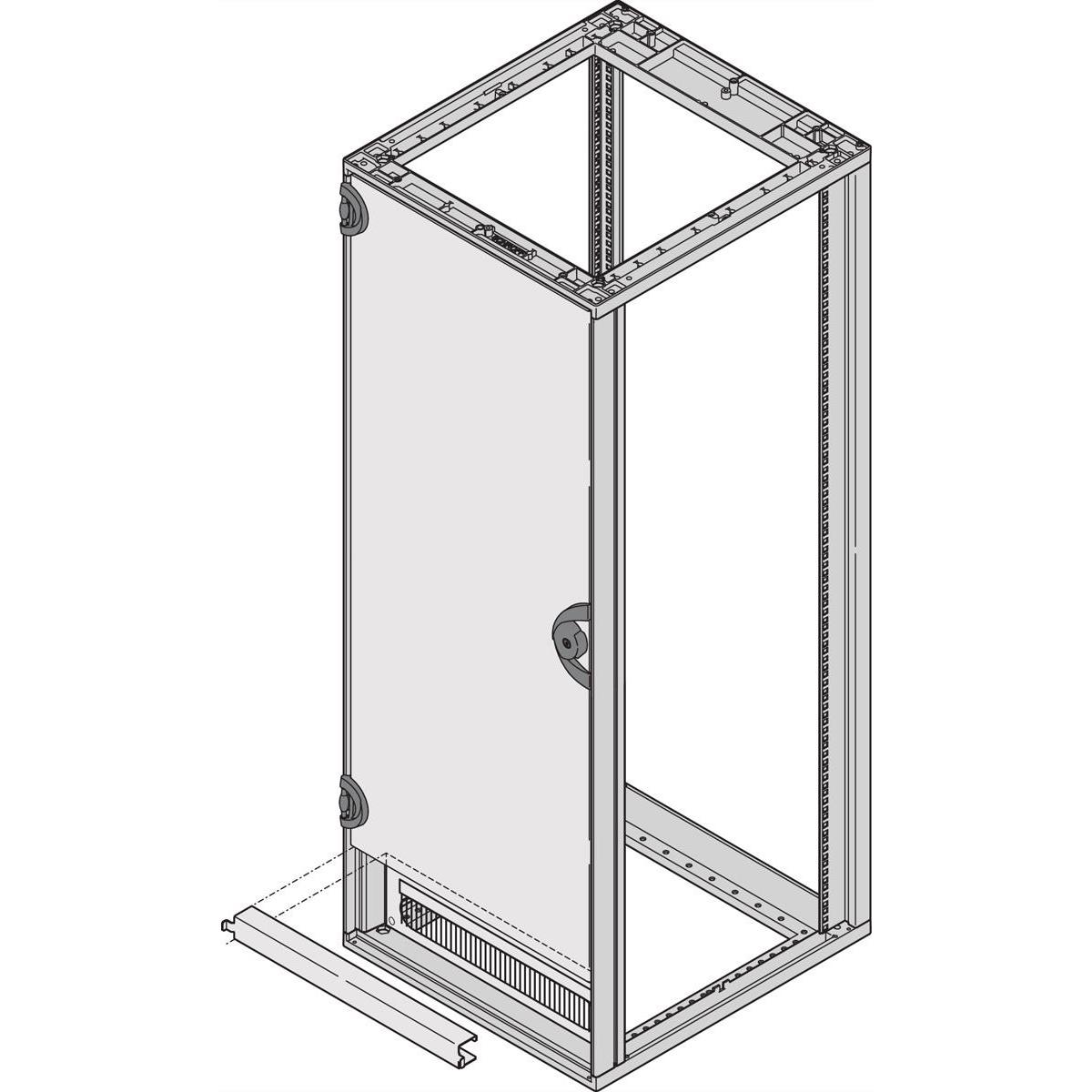 Schroff Novastar, Serverschrank Zubehör, Grau