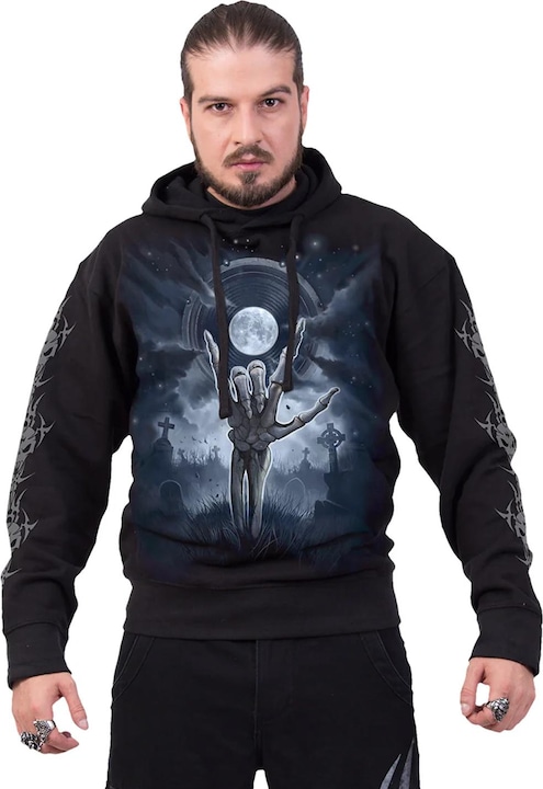 Immagine prodotto Spiral Grim Rocker Felpa con Cappuccio Adulto Unisex (XXL)