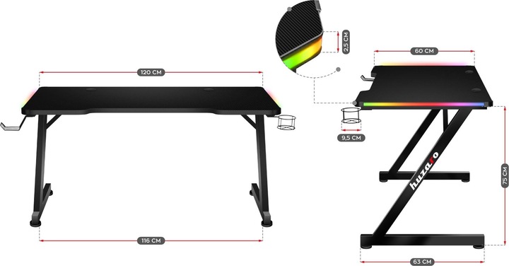 Actual product image Huzaro Hero 2.5