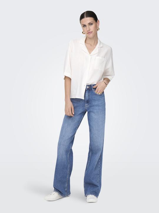 Image du produit Only ONLJUDITH Hohe Taille Weiter Beinschnitt Jeans Jeans mit weitem Bein (W25/L32)