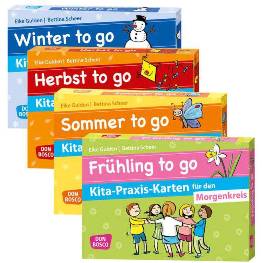 Frühling, Sommer, Herbst und Winter to go, Fachbücher von Bettina Scheer, Elke Gulden