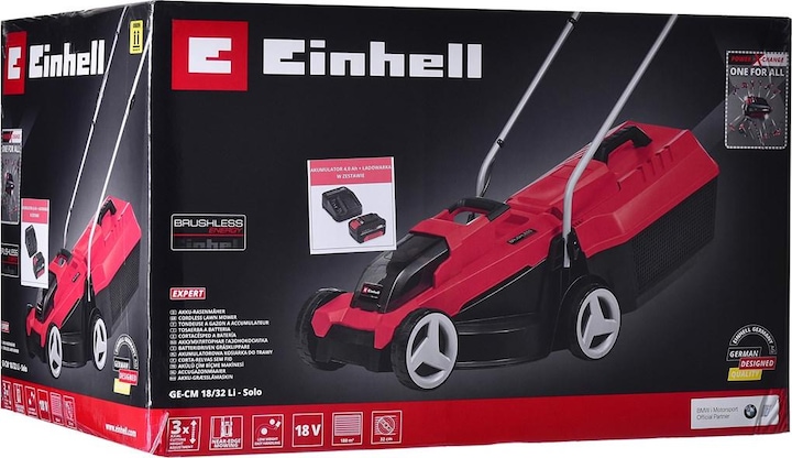 Produktbild Einhell Akku-Rasenmäher GE-CM 18 (Akkubetrieb)