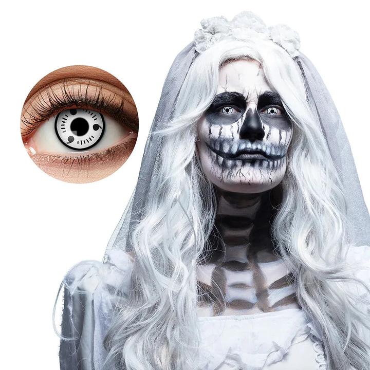 Immagine prodotto Boland Lenti a contatto Ghost Bride: lenti settimanali (Bianco)